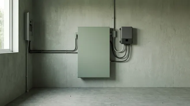 Foto NA — batterij 8 kWh geïnstalleerd, avondverbruik gedekt