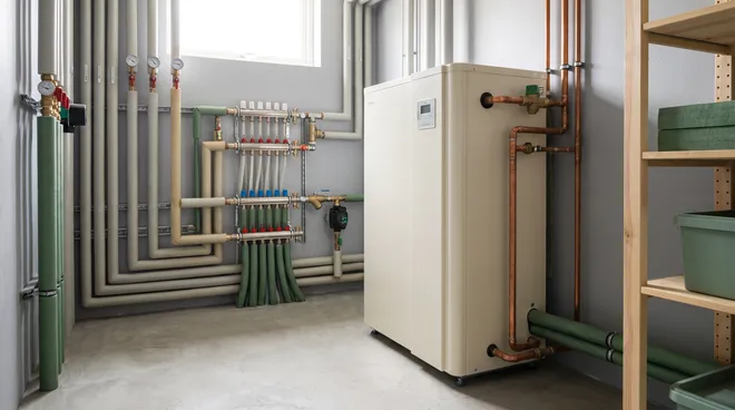 Foto NA — water-water-warmtepomp en grondwatercollectoren