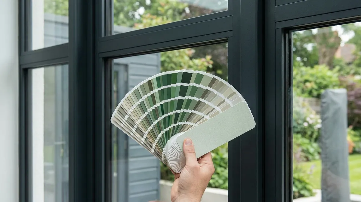 Châssis PVC en couleur : du blanc économique au plaxé anthracite
