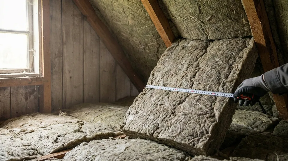 Quelle épaisseur d’isolant pour vos combles ?