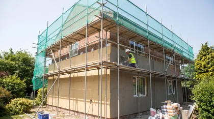 Solid wall or facade to refresh
