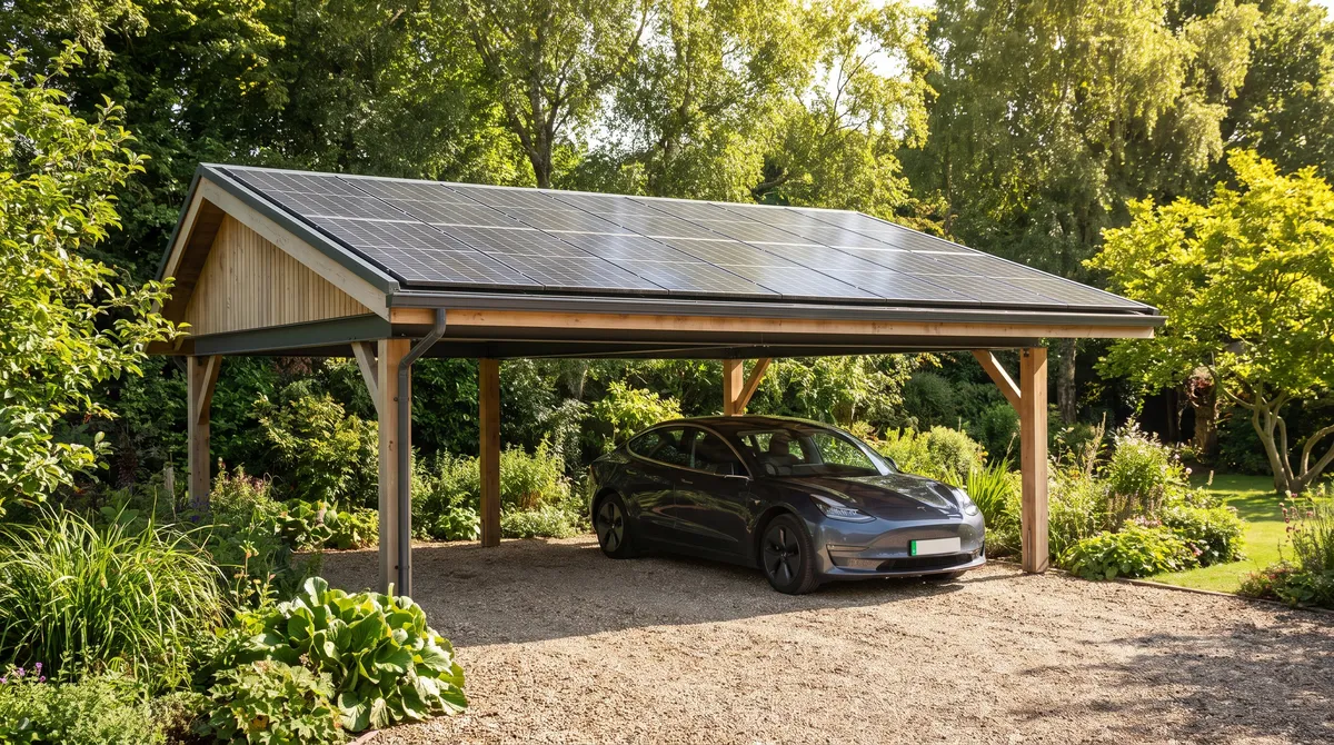 Zonnecarport: uw parking wordt een fotovoltaïsche centrale