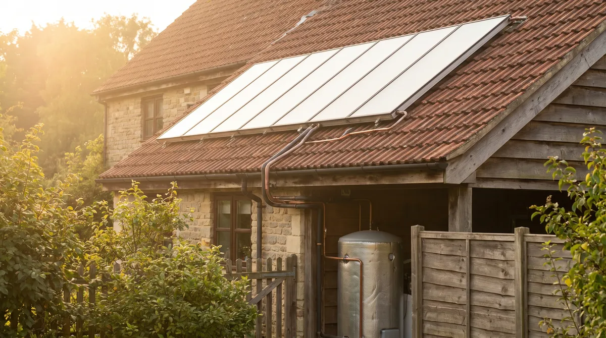 Zonneboiler: uw warm water gratis verwarmd door de zon