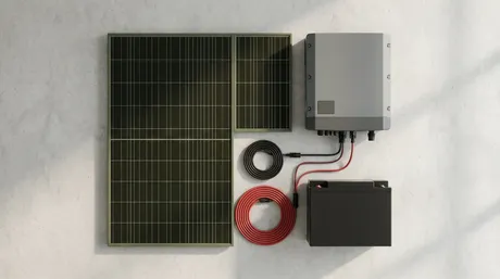 Plug-and-play solar kit